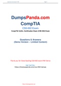 Updated (100% Accurate) Exam CompTIA CS0-002 Dumps 