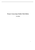 Women&rsquo;s Gynecologic Health&comma; Third Edition Test Bank