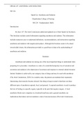 NR 224 RUA July 2020&period;docx  NR 224  Speak Up&colon; Anesthesia and Sedation  Chamberlain College of Nursing  NR 224 - Fundamentals&colon; Skills   Introduction   On June 14th&comma; The Joint Commission added and updated one of their Speak Up brochures&period; This brochure includ