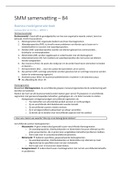 Samenvatting SMM jaar 1 - blok 4
