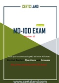 (100% Actual) Exam Microsoft MD-100 New Real Dumps