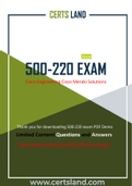 (100% Actual) Exam Cisco 500-220 New Real Dumps