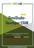 (100% Actual) Exam Salesforce OmniStudio-Developer New Real Dumps