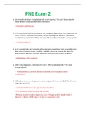 NUR 2349 &sol; NUR2349 Exam 2&colon; Professional Nursing I Exam 2 &sol; PN1 Exam 2 &lpar;Latest 2021&sol;2022&rpar; Rasmussen