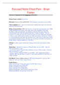 Focused Note Chest Pain - Brian Foster&vert; Latest Update &lpar;Verified &rpar; 2021