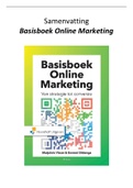 Samenvatting Basisboek online marketing, ISBN: 9789001887148  Online  Communicatie