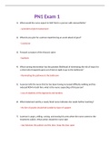 NUR 2349 &sol; NUR2349 Exam 1&colon; Professional Nursing I Exam 1 &sol; PN1 Exam 1 Review &lpar;Latest 2021&sol;2022&rpar; Rasmussen