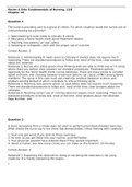 Exam (elaborations) Nursing NR512 (Nr512) Kozier & Erbs Fundamentals of Nursing, 10/E