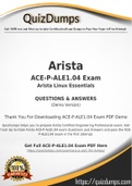 ACE-P-ALE1-04 Dumps - Way To Success In Real Arista ACE-P-ALE1-04 Exam