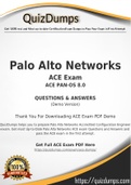 ACE Dumps - Way To Success In Real Palo Alto Networks ACE Exam