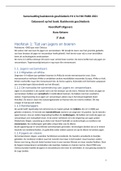 Samenvatting Geschiedenis Toelatingstoets PABO 2021 | H1 t/m H10