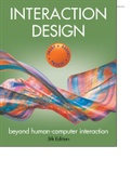 Interaction design: Beyond human-computer  interaction, 5th edition. PDF format