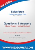 100&percnt; Real Salesforce Platform-App-Builder Exam Dumps