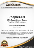 ITIL-Practitioner Dumps - Way To Success In Real PeopleCert ITIL-Practitioner Exam
