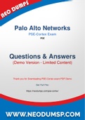 100% Real Palo Alto Networks PSE-Cortex Exam Dumps
