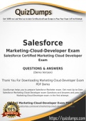 Marketing-Cloud-Developer Dumps - Way To Success In Real Salesforce Marketing-Cloud-Developer Exam