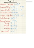 Algebra 2 notes w&sol; Homework examples 