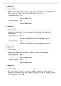 Exam (elaborations) PSYC 2051 