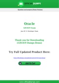 1Z0-819 Dumps - Pass with Latest Oracle 1Z0-819 Exam Dumps