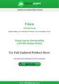 350-401 Dumps - Pass with Latest Cisco 350-401 Exam Dumps