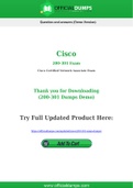 200-301 Dumps - Pass with Latest Cisco 200-301 Exam Dumps