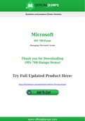 MS-700 Dumps - Pass with Latest Microsoft MS-700 Exam Dumps