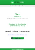 700-765 Dumps - Pass with Latest Cisco 700-765 Exam Dumps