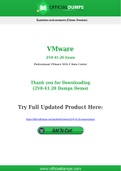2V0-41-20 Dumps - Pass with Latest VMware 2V0-41-20 Exam Dumps