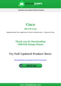 300-630 Dumps - Pass with Latest Cisco 300-630 Exam Dumps