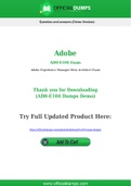AD0-E104 Dumps - Pass with Latest Adobe AD0-E104 Exam Dumps