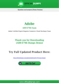 AD0-E706 Dumps - Pass with Latest Adobe AD0-E706 Exam Dumps