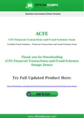 CFE-Financial-Transactions-and-Fraud-Schemes Dumps - Pass with Latest ACFE CFE-Financial-Transactions-and-Fraud-Schemes Exam Dumps
