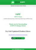 CIPP-US Dumps - Pass with Latest IAPP CIPP-US Exam Dumps