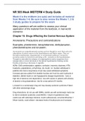 Exam &lpar;elaborations&rpar; NR 565 Week MIDTERM 4 Study Guide Chamberlain College of Nursing &lpar;NR 565 Week MIDTERM 4 Study Guide Chamberlain College of Nursing&rpar;