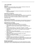 Samenvatting van Biologie voor jou &lpar;4a&rpar;&colon; thema 1 Inleiding in de biologie
