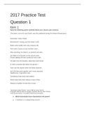 AP 2017 MRC Practice Test Questions with Answers (complete) Download to score an A