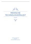 Volledige medische technologieënlijst leerjaar 2