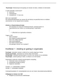 Samenvatting Gedrag in organisaties met, ISBN: 9789043031110  Arbeid- En Organisatiepsychologie