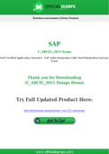 C_ARCIG_2011 Dumps - Pass with Latest SAP C_ARCIG_2011 Exam Dumps