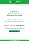 B2C-Solution-Architect Dumps - Pass with Latest Salesforce B2C-Solution-Architect Exam Dumps