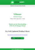 5V0-34-19 Dumps - Pass with Latest VMware 5V0-34-19 Exam Dumps