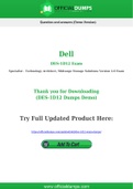 DES-1D12 Dumps - Pass with Latest Dell DES-1D12 Exam Dumps