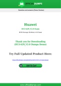 H13-629_V2-0 Dumps - Pass with Latest Huawei H13-629_V2-0 Exam Dumps