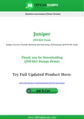 JN0-663 Dumps - Pass with Latest Juniper JN0-663 Exam Dumps