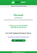 MB-800 Dumps - Pass with Latest Microsoft MB-800 Exam Dumps