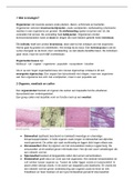 Samenvatting Biologie VWO 4, Een inleiding in de biologie. 