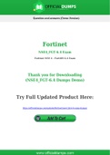NSE4_FGT-6-4 Dumps - Pass with Latest Fortinet NSE4_FGT-6-4 Exam Dumps