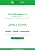 PSE-StrataDC Dumps - Pass with Latest Palo Alto Networks PSE-StrataDC Exam Dumps