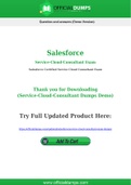 Service-Cloud-Consultant Dumps - Pass with Latest Salesforce Service-Cloud-Consultant Exam Dumps