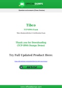 TCP-BW6 Dumps - Pass with Latest Tibco TCP-BW6 Exam Dumps